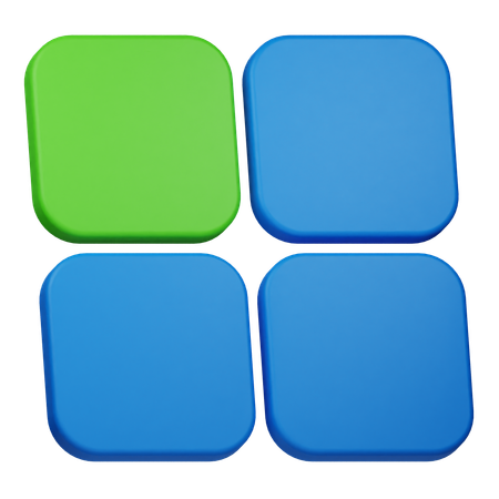 Grids  3D Icon