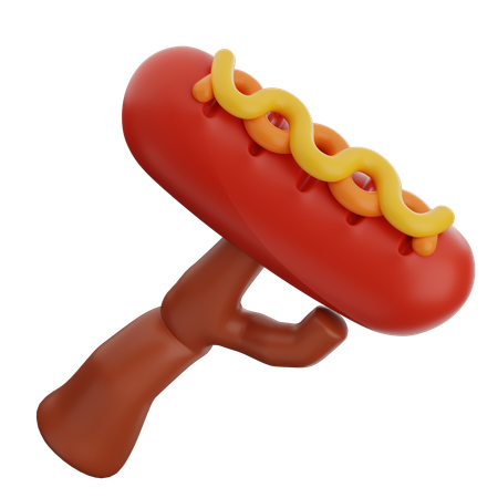 Grieved Sausage  3D Icon