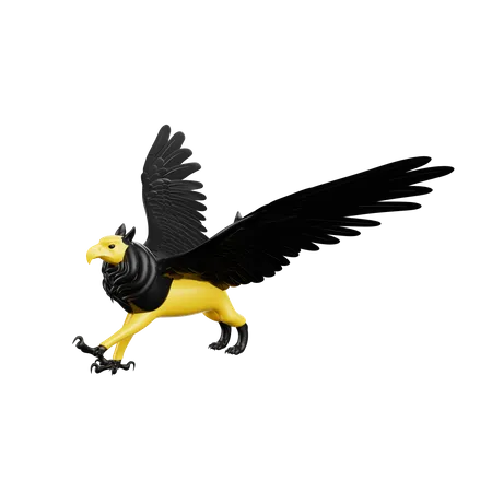 Griffin  3D Illustration