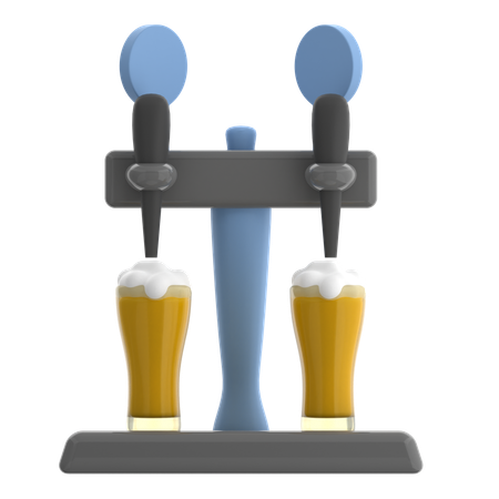 Grifo de cerveza  3D Icon