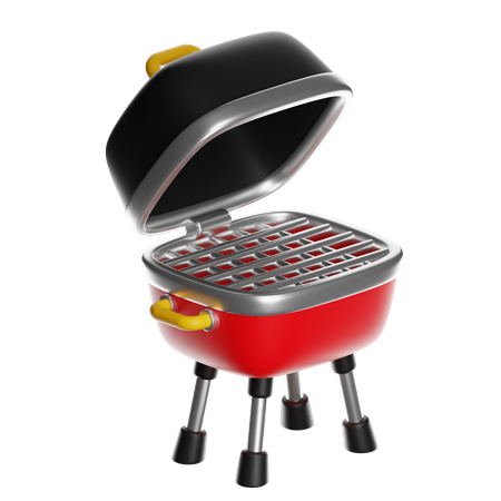 Grill  3D Icon