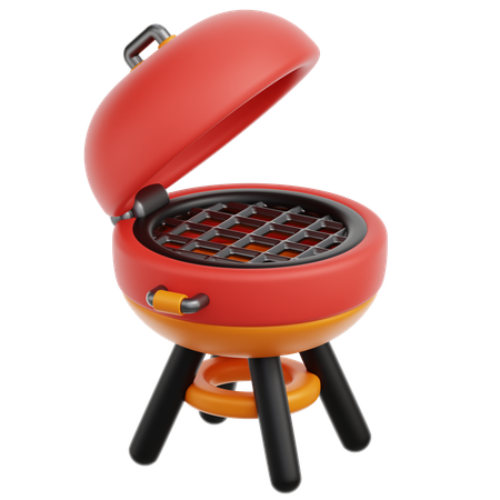 Grill  3D Icon