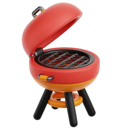 Grill  3D Icon