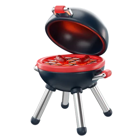 Grill  3D Icon