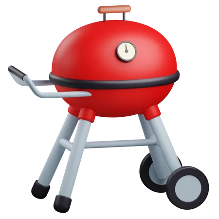 Grill  3D Icon