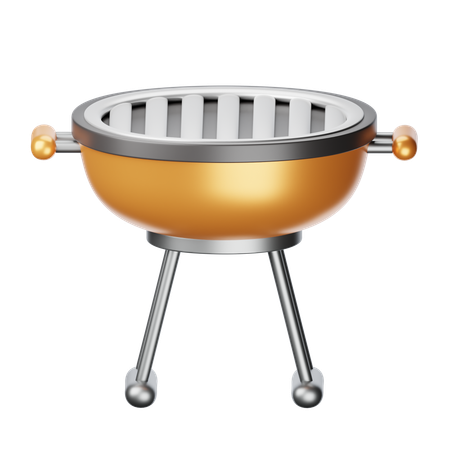 Grill  3D Icon