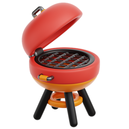 Grill  3D Icon