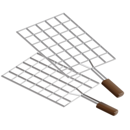 Grill  3D Icon