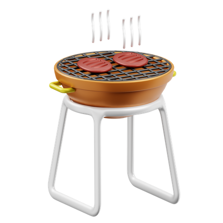 Grill  3D Illustration