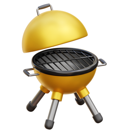 Grill  3D Icon