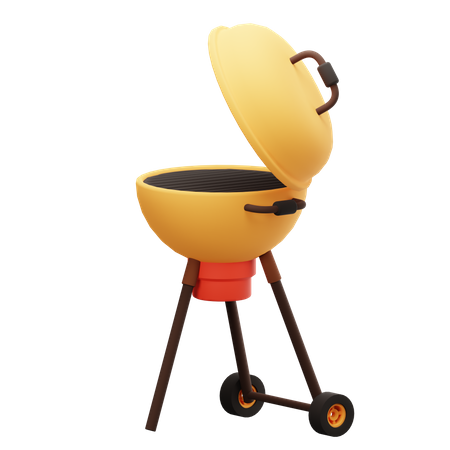 Grill bbq  3D Icon