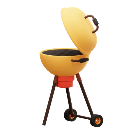 Grill bbq  3D Icon