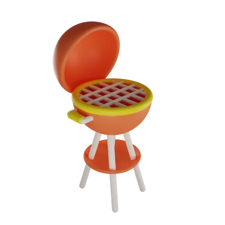 Grill  3D Illustration