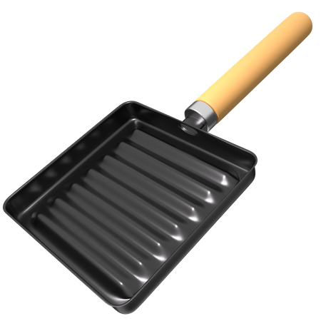 Grill Pan  3D Icon