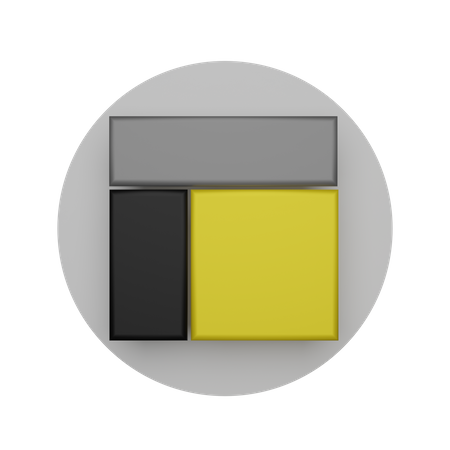 Grille  3D Icon