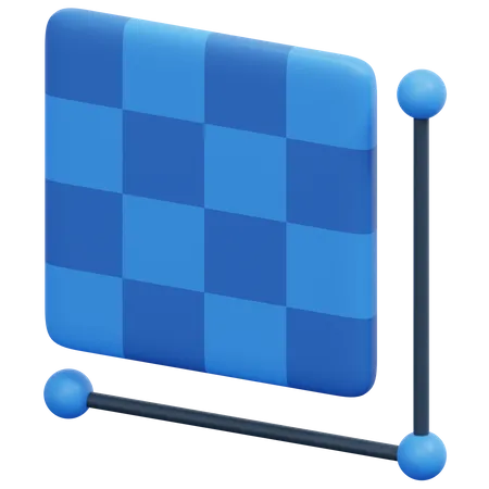 Grille de conception  3D Icon