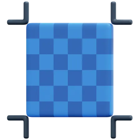 Grille de pixels  3D Icon
