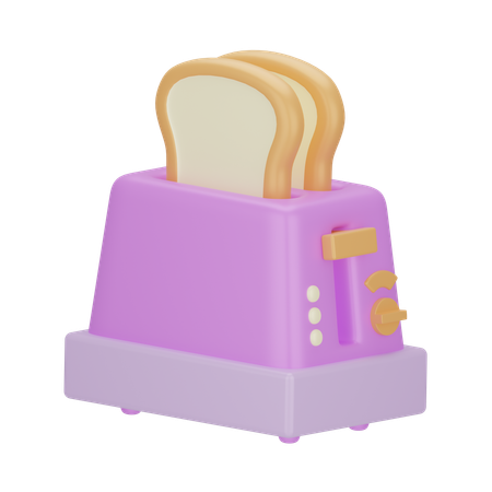 Grille-pain  3D Icon