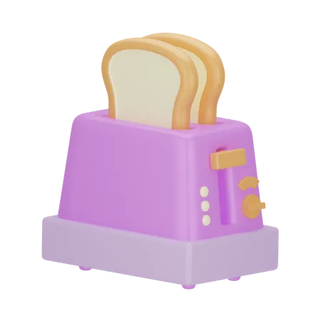 Grille-pain  3D Icon