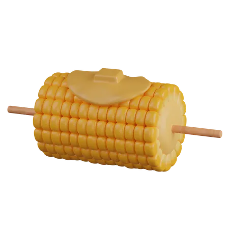 Grilled Corn  3D Icon