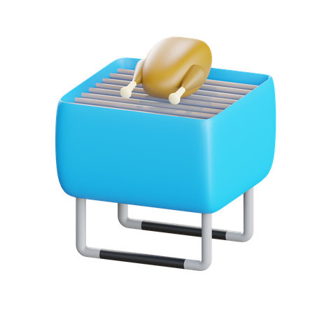 Griller  3D Icon