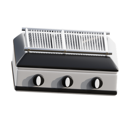 Griller  3D Icon