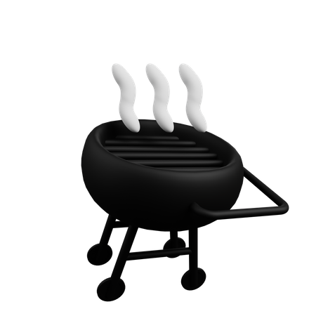 Grillmaschine  3D Illustration