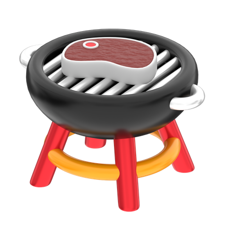 Grillparty  3D Icon