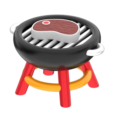 Grillparty  3D Icon