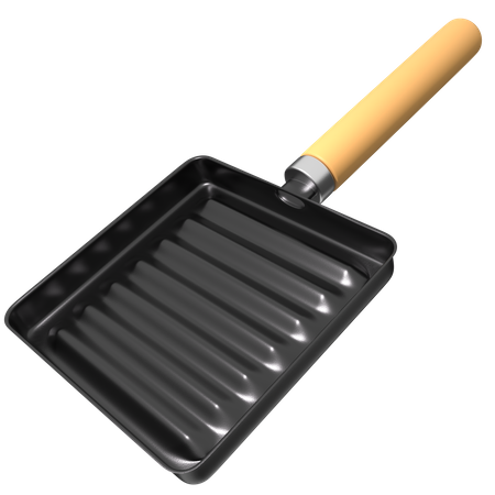 Grillpfanne  3D Icon