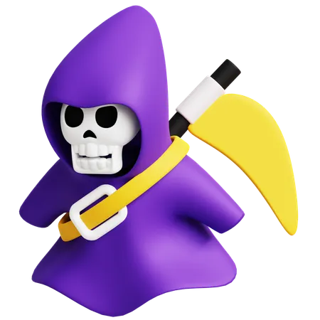 Grim Reaper  3D Icon