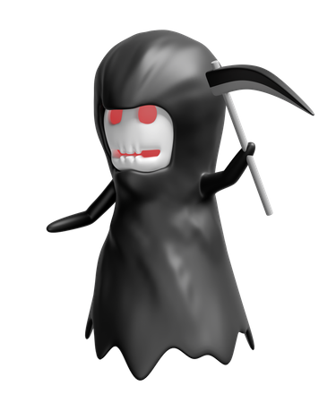 Grim Reaper  3D Icon