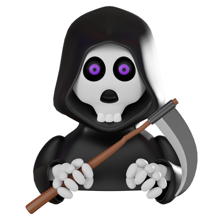 Grim Reaper  3D Icon