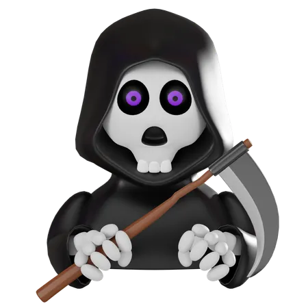 Grim Reaper  3D Icon