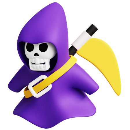 Grim Reaper  3D Icon