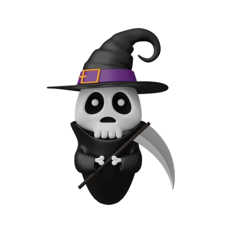 Grim Reaper  3D Icon