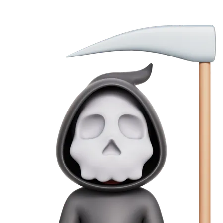 Grim Reaper  3D Icon