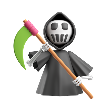 Grim Reaper  3D Icon