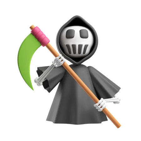 Grim Reaper  3D Icon