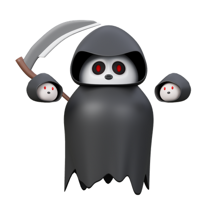 Grim Reaper  3D Icon