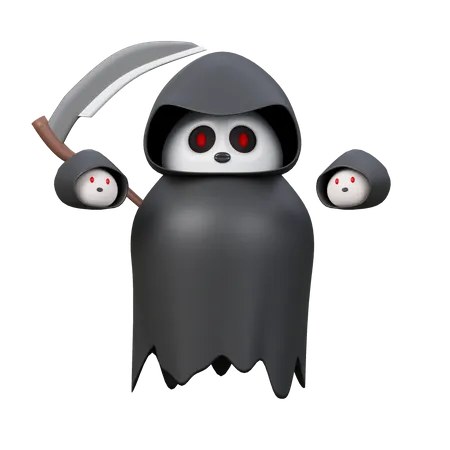 Grim Reaper  3D Icon