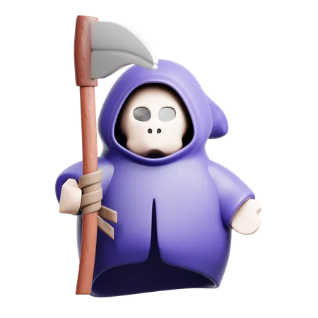 Grim Reaper  3D Icon