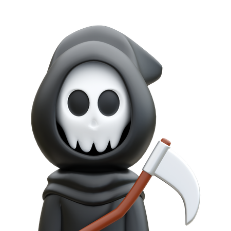 Grim Reaper  3D Icon