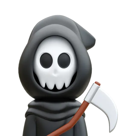 Grim Reaper  3D Icon