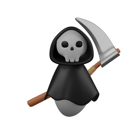 Grim Reaper  3D Icon