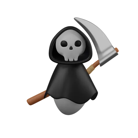 Grim Reaper  3D Icon