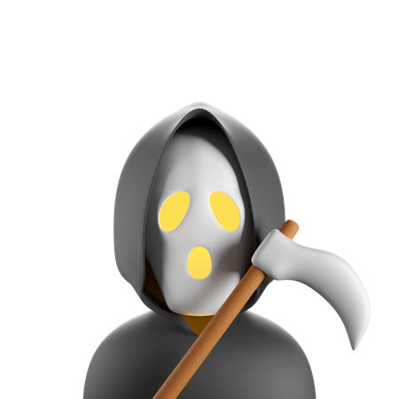 Grim Reaper  3D Icon