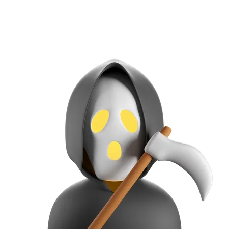 Grim Reaper  3D Icon