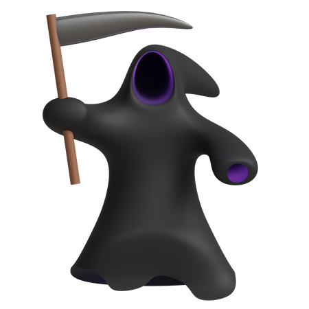 Grim Reaper  3D Icon