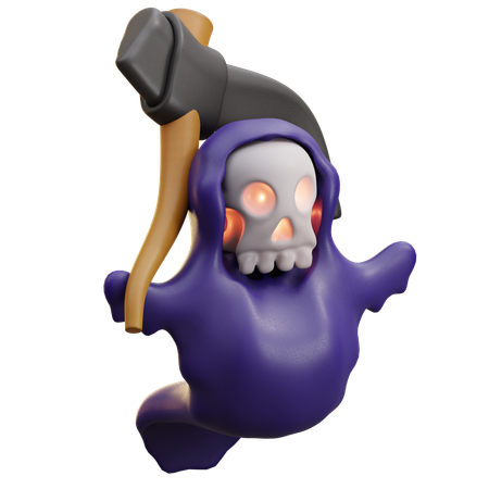 Grim Reaper  3D Icon